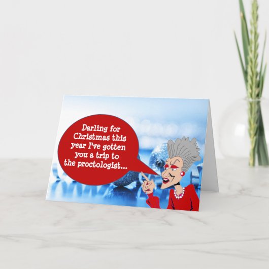 ワイズオールドウーマンホリディグリーティング#6 (2015) シーズンカード (正面)