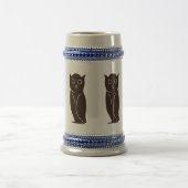 ワイズオールドフクロウ、ワイズオウクロウ ビールジョッキ (中央)