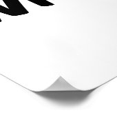 ワイズガイ文字ロゴポスター ポスター (角)