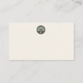 ワイズツリーロゴライフコーチとNaturopath 名刺 (裏面)