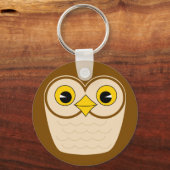 ワイズフクロウキーチェーン キーホルダー (正面)