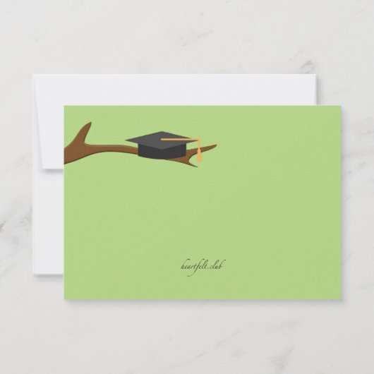 ワイズフクロウ卒業お礼 招待状 (裏面)