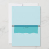 ワイズフクロウ卒業招待状 招待状 (裏面)