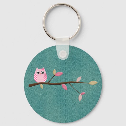 ワイズフクロウ キーホルダー (正面)