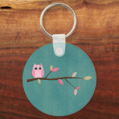 ワイズフクロウ キーホルダー (正面)