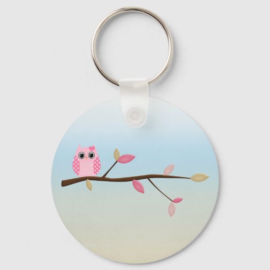 ワイズフクロウ キーホルダー (正面)