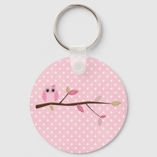 ワイズフクロウ キーホルダー (正面)