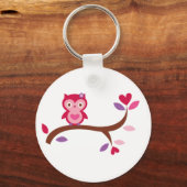 ワイズフクロウ キーホルダー (正面)