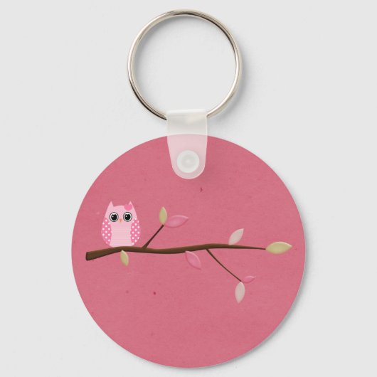 ワイズフクロウ キーホルダー (正面)