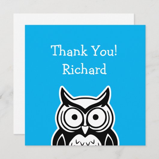 ワイズフクロウ シーズンカード (正面/裏面)