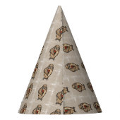 ワイズフクロウ パーティーハット (裏面)