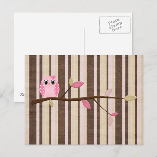 ワイズフクロウ ポストカード (正面/裏面)