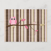 ワイズフクロウ ポストカード (正面)