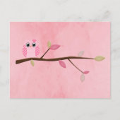 ワイズフクロウ ポストカード (正面)