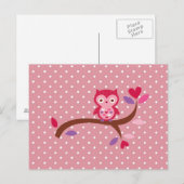 ワイズフクロウ ポストカード (正面/裏面)