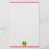 ワイズフクロウ 便箋 (正面)