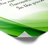 ワイズブッダ引用文抽象芸術ポスター ポスター (角)