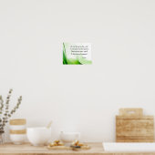 ワイズブッダ引用文抽象芸術ポスター ポスター (キッチン)