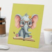 ワイズベビー象 台座サイン (インサイチュ)