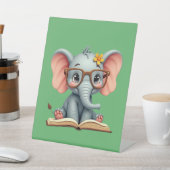 ワイズベビー象 台座サイン (インサイチュ)