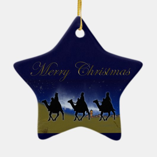 ワイズメンズベツレヘムクリスマススター&スノーオーナメント セラミックオーナメント (裏面)