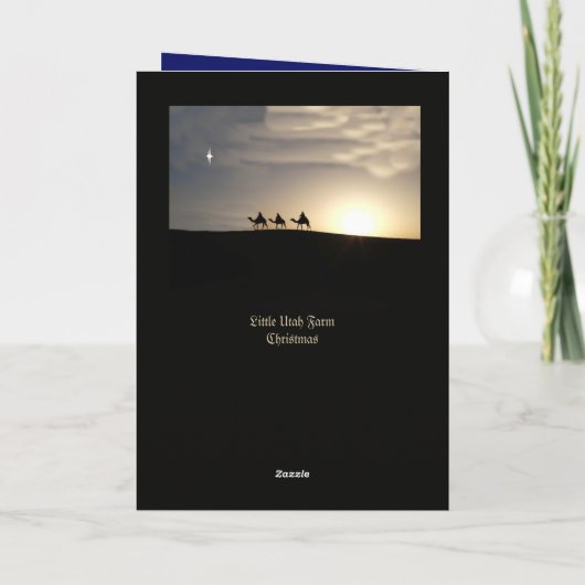 ワイズメンズ出生クリスマスグリーティングカード カード (裏面)