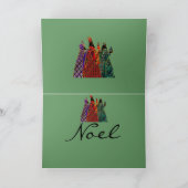 ワイズメンホリデーグリーティングカード シーズンカード (内部)