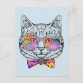 ワイズ子猫カート ポストカード (正面)