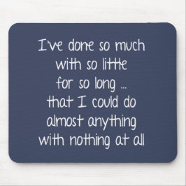 ワイズ引用文オンブルー マウスパッド