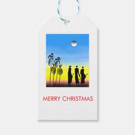 ワイズ素晴らしメンズクリスマス ギフトタグ (正面)