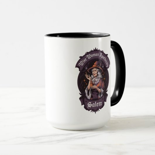 ワイズ・ウーマン・アフォタリー、サレム マグカップ (正面右)