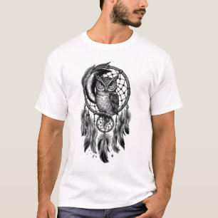 ワイズ・ガーディアンのドリームキャッチャー Tシャツ