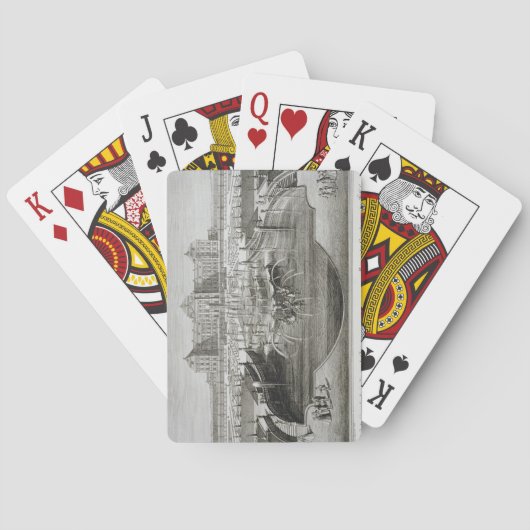 ワイセンシュタイン城を望むバー トランプ (裏面)