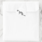 ワイゼルのステッカー ラウンドシール (バッグ)