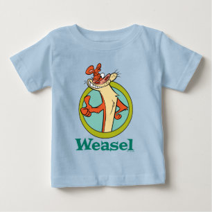 ワイゼルサムスアップキャラクターグラフィック ベビーTシャツ