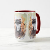 ワイゼル魔法ユーモアトーテム調和ウォーターカラーマイスティ マグカップ (正面右)