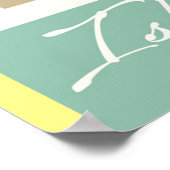 ワイトヴィンテージ旅行のイングランド島 ポスター (角)