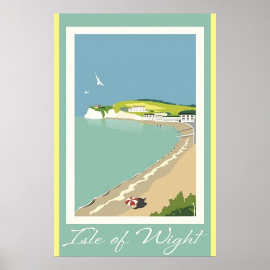 ワイトヴィンテージ旅行のイングランド島 ポスター (正面)