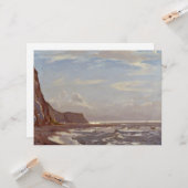 ワイト島のモーニングシーショア カード (正面/裏面インサイチュ)