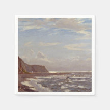 ワイト島のモーニングシーショア