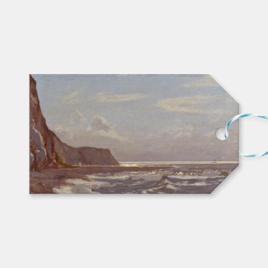 ワイト島のモーニング・シーショア（Talmage著） ギフトタグ (正面(横))