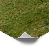 ワイト島の白い崖 ポスター (角)