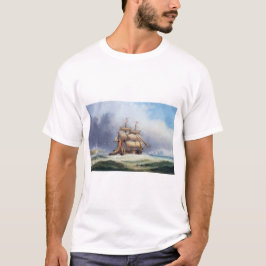 ワイト島の試験船 1887年 Tシャツ