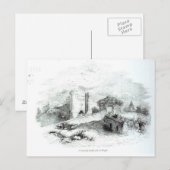 ワイト島カリスブルック城 ポストカード (正面/裏面)