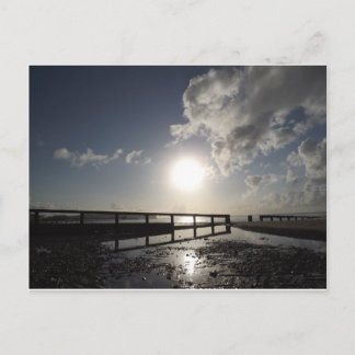 ワイト島ビーチ ポストカード