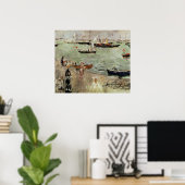 ワイト島1875年 ポスター (ホームオフィス)