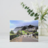 ワイト島,イギリス,シャンクリン,ケアツグリーン ポストカード (スタンド正面)