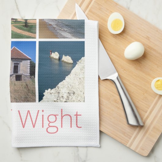 ワイト島 キッチンタオル (四つ折り)