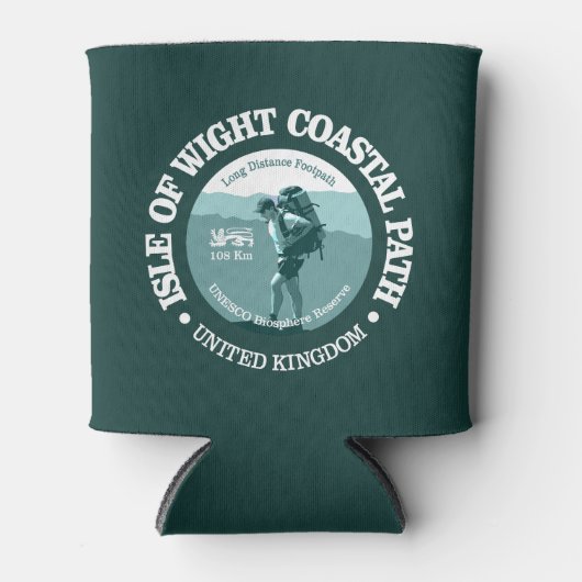 ワイト海沿いのパス島(T) 缶クーラー (正面)