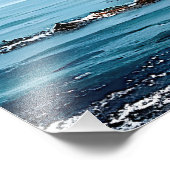 ワイドアシースケッ地中海のプ湾 フォトプリント            (角)